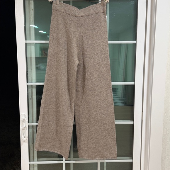 Women's tan Wide-Leg Pants - Picture 3 of 4